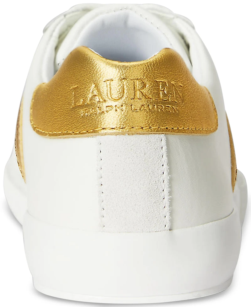 Lauren Ralph Women's Braylee Round Toe Sneakers