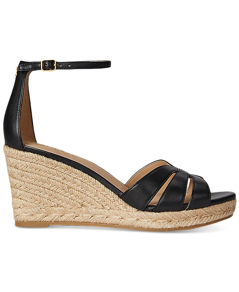 Lauren Ralph Women's Nellie Espadrilles Wedge Sandals