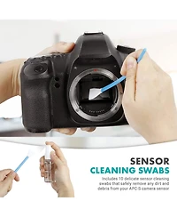 Movo Deluxe Essentials Camera Sensor Cleaning Kit for Dslr Cameras