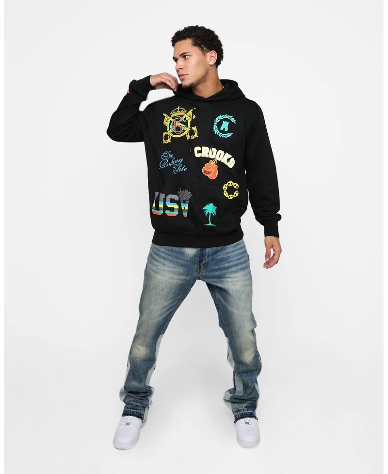 Crooks & Castles Men's Everything Goes Hoodie