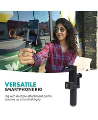 Movo Pr-3 Rotating Smartphone Grip Handle Rig with Vertical and Horizontal Positions
