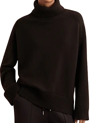 Reiss Women's Wool-Cashmere Roll-Neck Sweater