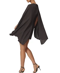 Reiss Women's Chain-Detail Cape Mini Dress