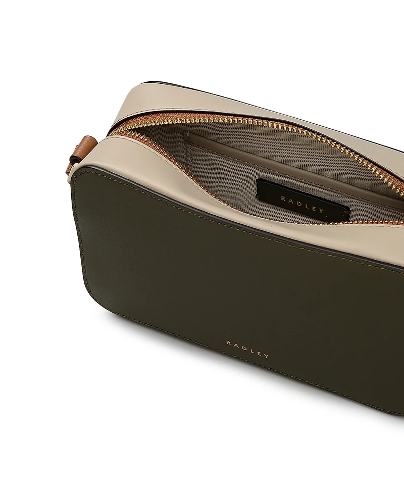 Radley London Beech Row Colorblock Mini Zip Around Crossbody Bag