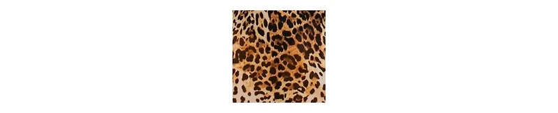 Fashion-szn Curve Women's Leopard Print Ring Detail Kaftan