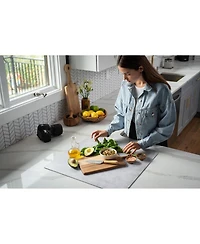 V-flat World Duo Board 24x24" Surface Board, Iced Concrete/Midnight Cement