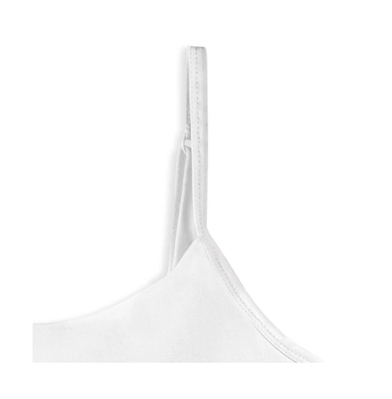 Mightly Girls Fair Trade Organic Cotton Bralettes 3-pack