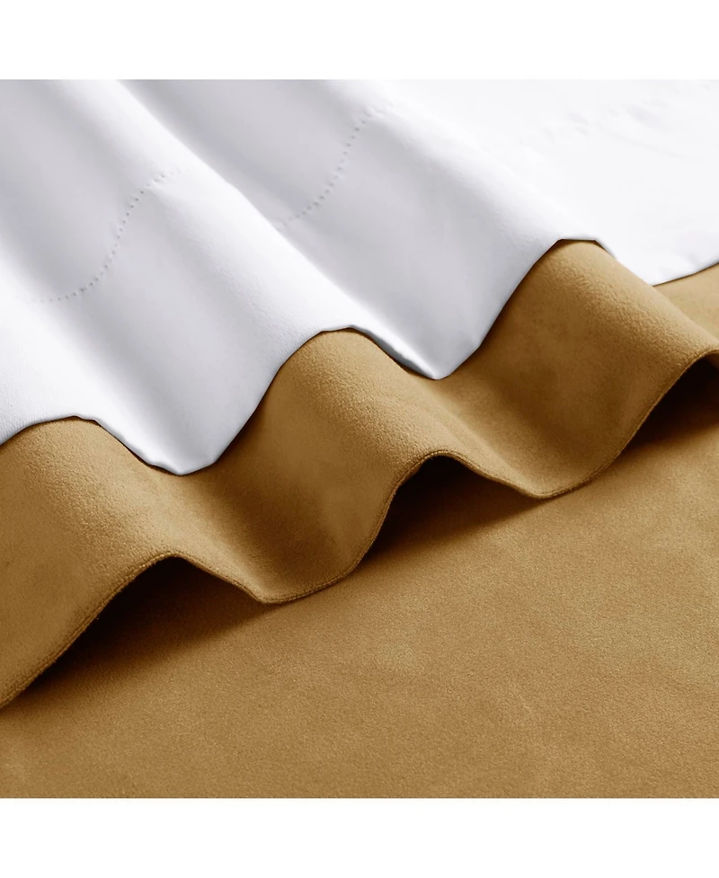 Half Price Drapes Amber Gold Signature Velvet Blackout Curtain