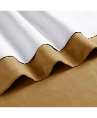 Half Price Drapes Amber Gold Signature Extra Wide Velvet Blackout Curtain