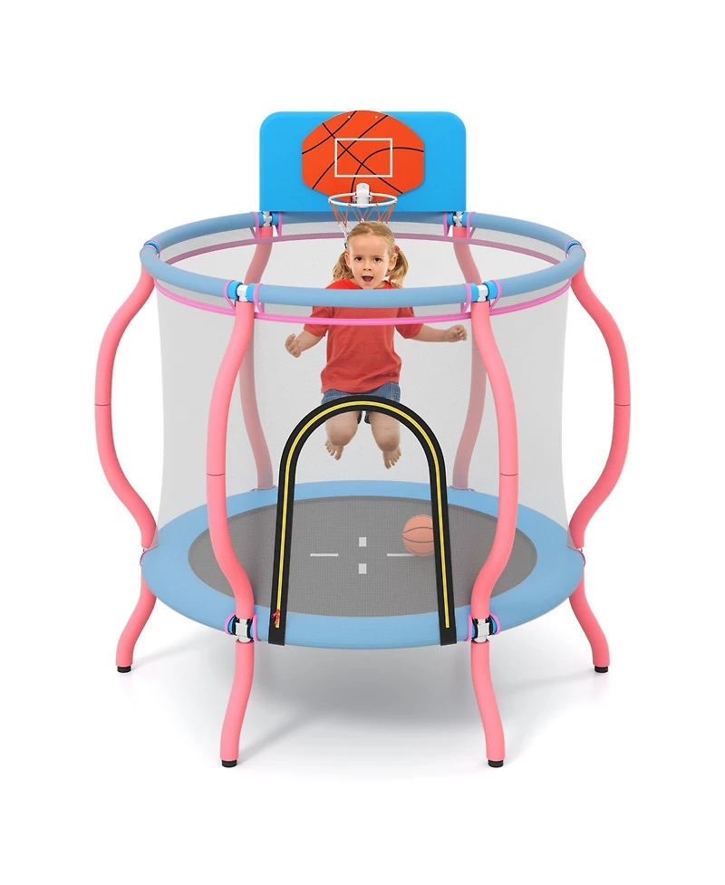 Skonyon Kids Trampoline Indoor & Outdoor Pumpkin Trampoline