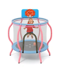 Skonyon Kids Trampoline Indoor & Outdoor Pumpkin Trampoline