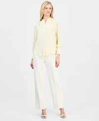 Anne Klein Petite V-Neck Top