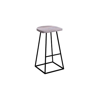Porter Designs Clement Solid Wood 30" Bar Stool