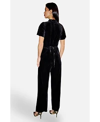 Yumi Women's Check Wrap Skirt With Buckle