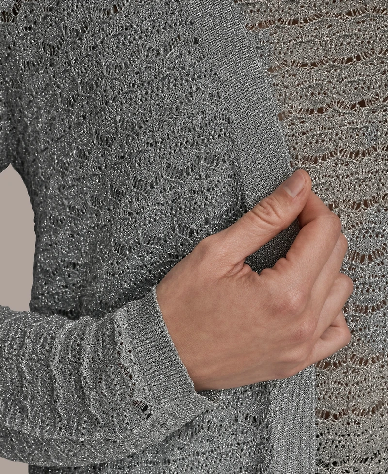 Donna Karan New York Women's Long-Sleeve Open Front Cardigan