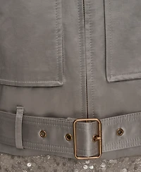 Donna Karan New York Women's Long-Sleeve Belted Jacket