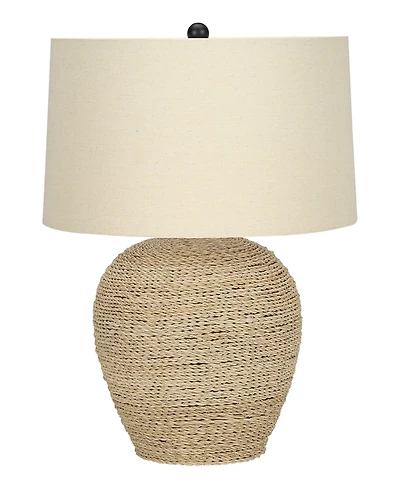 Monarch Specialties Lighting 25" Rattan Table Lamp