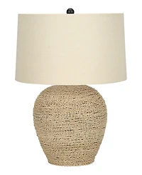 Monarch Specialties Lighting 25" Rattan Table Lamp