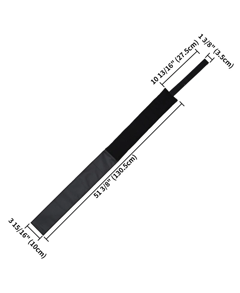 Yescom 1 pair of Drywall Stilt Straps Adjustable Padded Leg Bands Replacement Parts