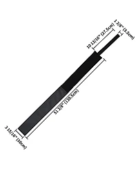 Yescom 1 pair of Drywall Stilt Straps Adjustable Padded Leg Bands Replacement Parts