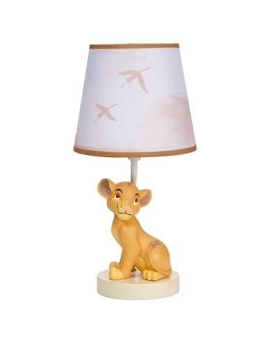 Lambs & Ivy Disney Baby Lion King Safari Custom Hand-Painted Lamp with Shade