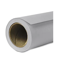 Savage Widetone Seamless Background Paper, 86" wide x 36' Stone Gray #9 - Bundle With Flashpoint 10' Background Support System Air Cushioned,