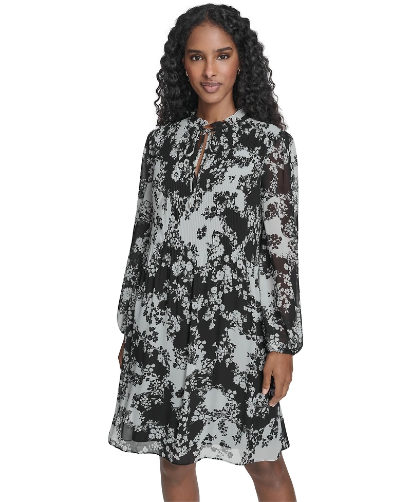 Jessica Howard Women's Bubble-Sleeve Sheath Dress