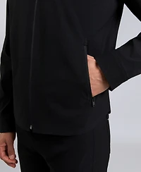 Kennth Cole Men's Flex Water-Resistant Full-Zip Utility Jacket