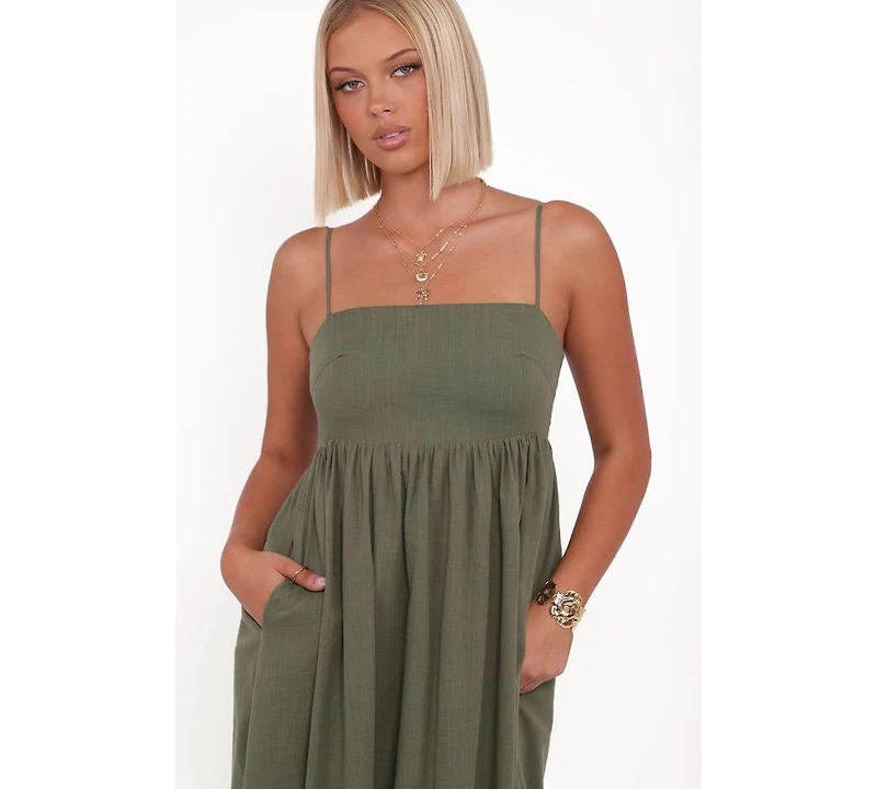 Petal and Pup Women's Palm Odessa Maxi Dress