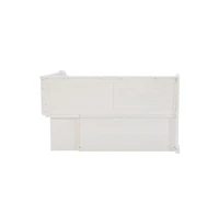 Linon Tobin Corner Breakfast Nook, White