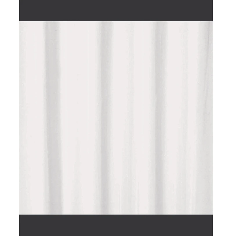 Rt Designers Collection Kennedy Grommet Curtain Panel 54" x White