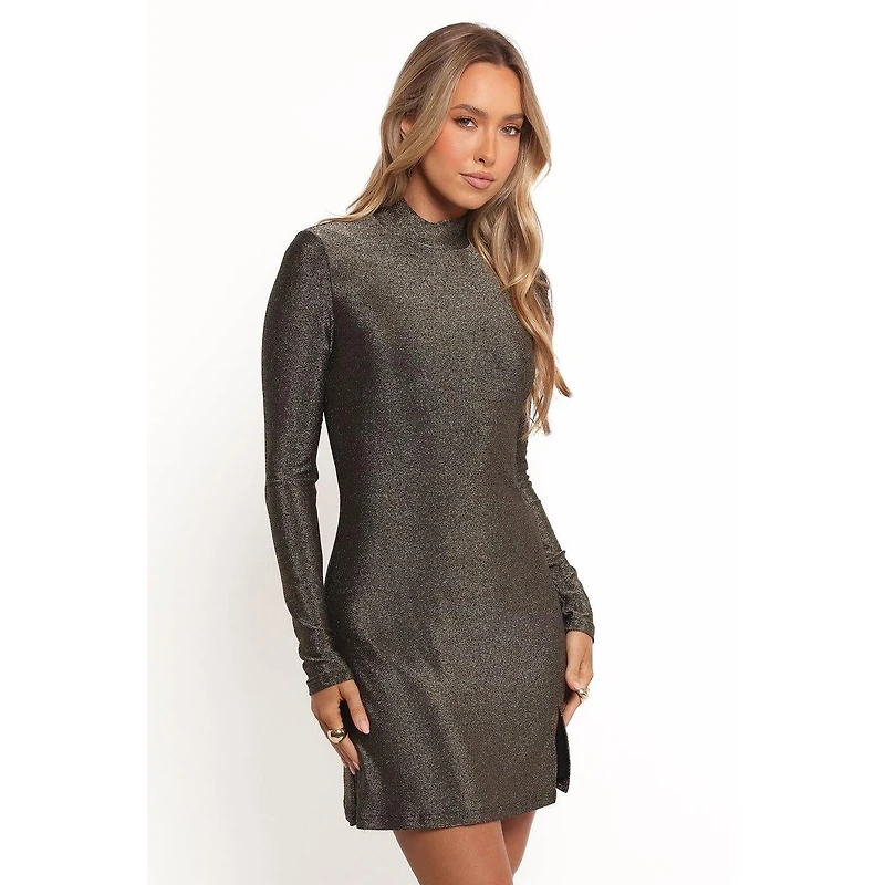Petal and Pup Women's Taylor Metallic Mini Dress
