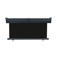 48424 Balcony Side Awning 57.1"x98.4" Black