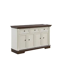 Streamdale Furniture Farmhouse Kitchen Storage Cabinet