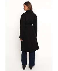 Petal and Pup Women's Kloss Tie Front Long Coat