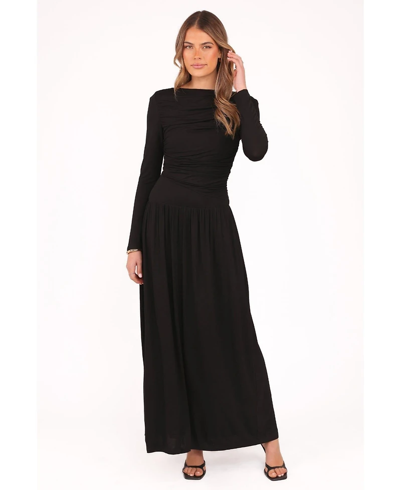 Petal and Pup Women's Shirley Long Sleeve Maxi Dress