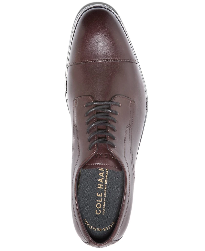 Cole Haan Men's Harmon Grand Cap-Toe Oxfords