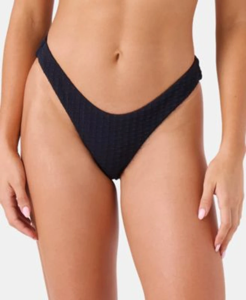Roxy Womens Haleiwa Demi Underwire Bikini Top Scoop Front Cheeky Bottoms