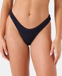 Roxy Womens Haleiwa Demi Underwire Bikini Top Scoop Front Cheeky Bottoms