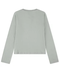 abercrombie kids Girls Essential Long Sleeve Henley T-Shirt