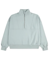 abercrombie kids Girls' Cropped Pull-On Sweatshirt