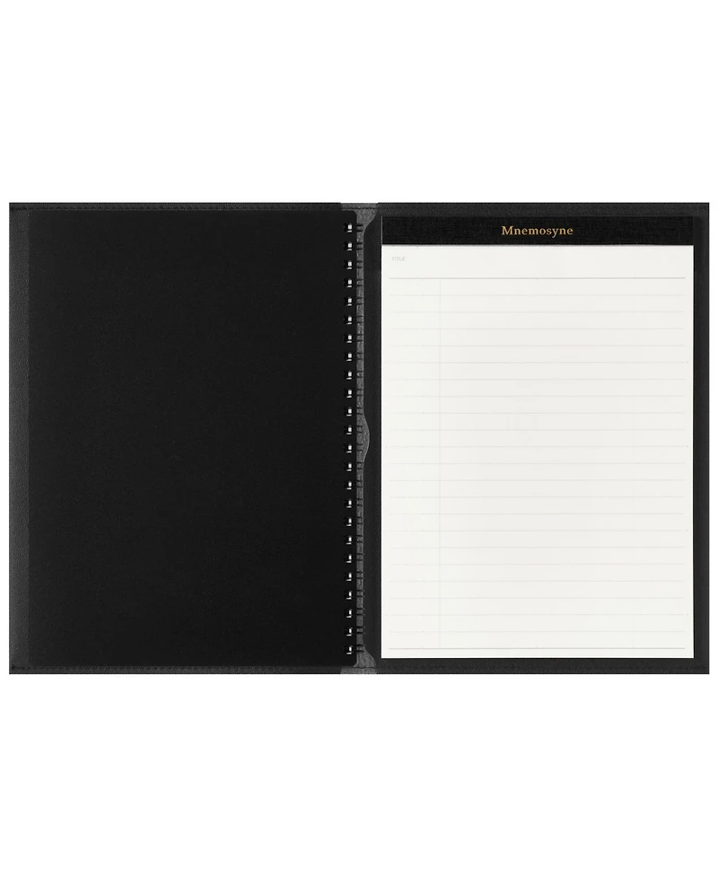 Maruman Mnemosyne Diary with Cover + Notepad - Monthly - A5 2026
