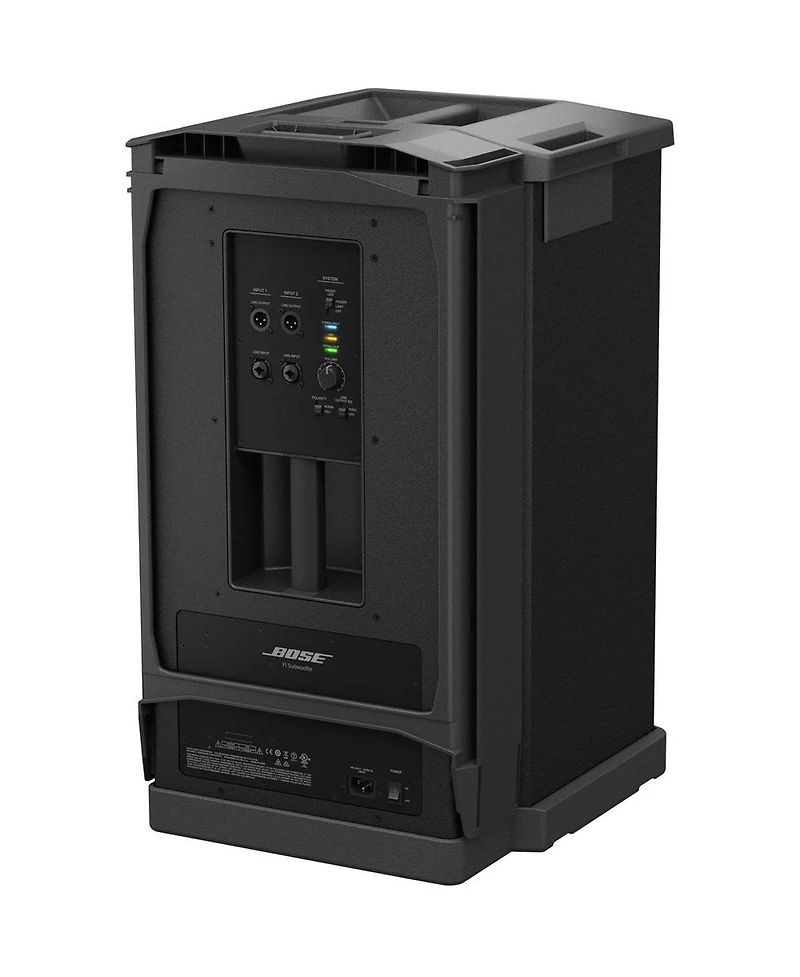 Bose F1 1000W Powered Subwoofer with Built-in Stand, 120V Us