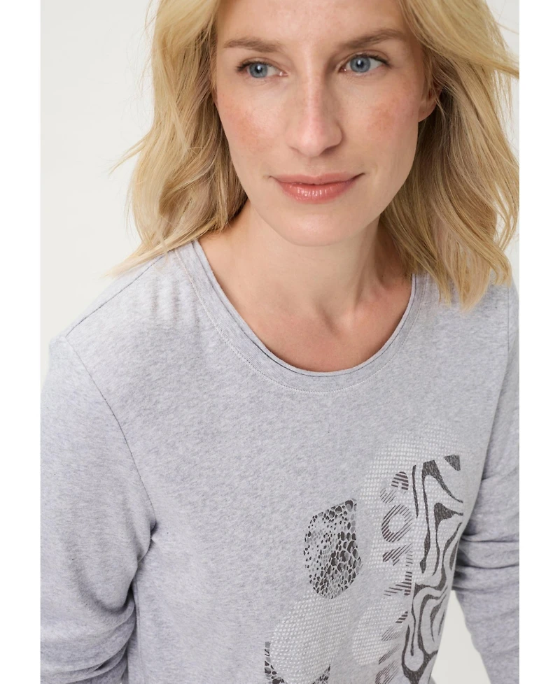 Olsen Women's Placement Print T-Shirt