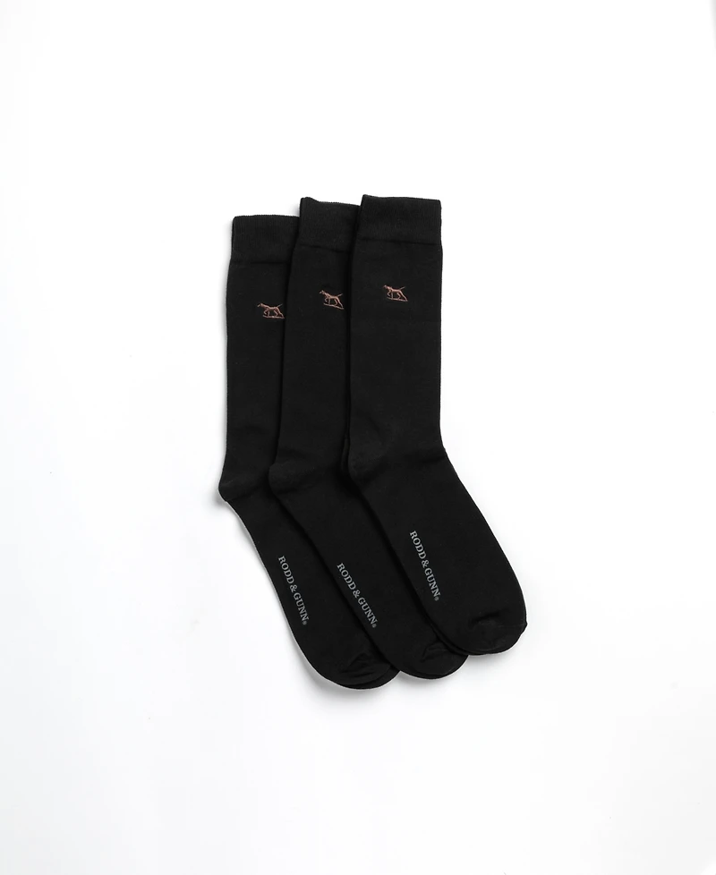 Rodd & Gunn Dry Plains Three Pack Socks