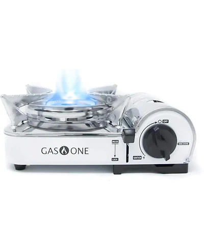 Emergency Gear Camping Mini Butane Portable Gas Stove with Carrying Case