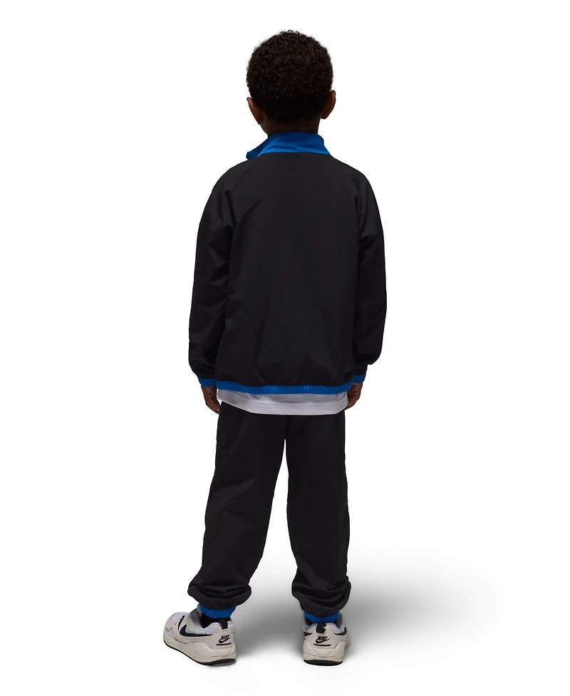 Jordan Boys 2T-7 2-Piece Wind Breaker Piping Jacket and Pants Set