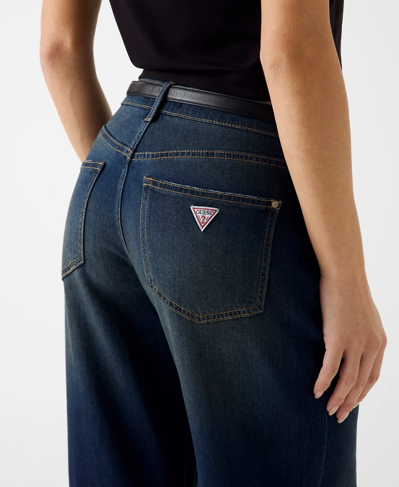 Guess Women's High Rise Straight Jeans