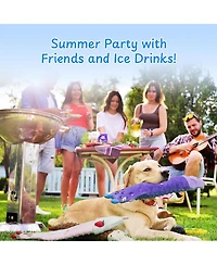 Nocciola 3-Pack Summer Drink Dog Toys – squeaky, crinkle, durable tug fun for all dogs!”