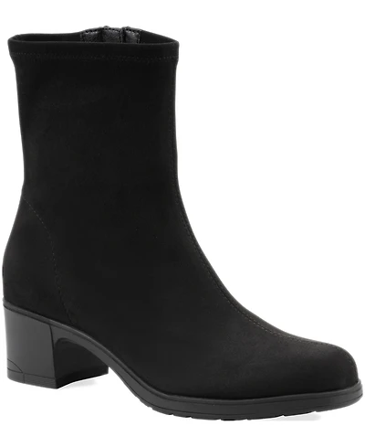 Cliffs by White Mountain Women's Huda Block Heel Bootie